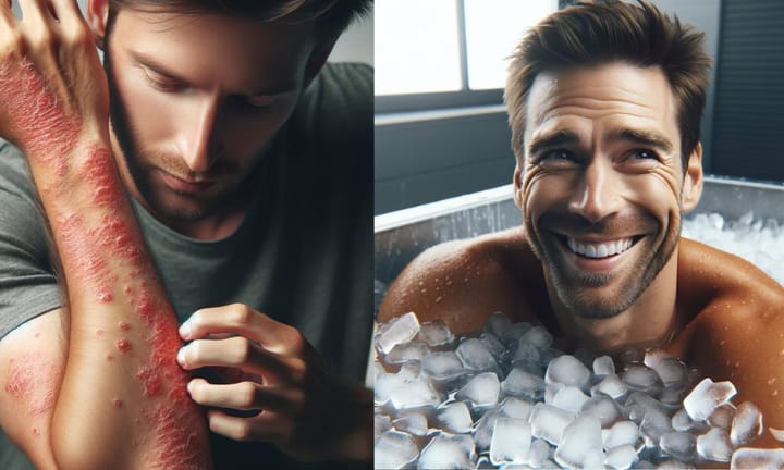 le bain froid contre le psoriasis